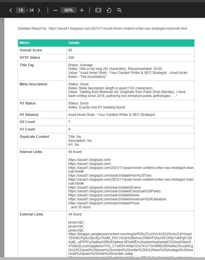 SEO Audit Tool - Slide 2