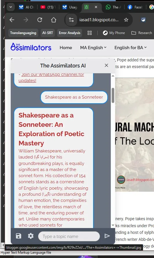 The Assimilators AI - Slide 1